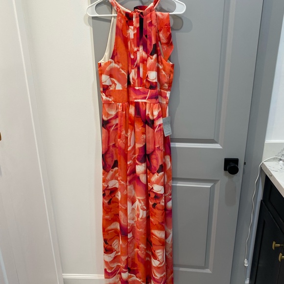 Eliza J Maxi Floral Halter Dress - Picture 3 of 4